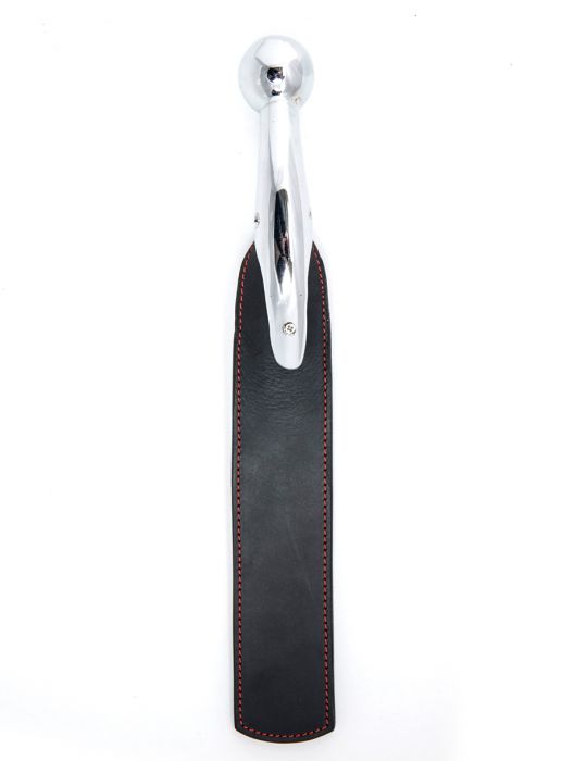 Leather+Paddle+With+Metallic+Handle