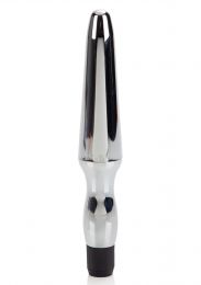 CALIFORNIA EXOTICS - VIBRATING WATERPROOF ANAL PROBE SILVER