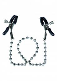 California Exotics - Silver Beaded Nipple Clamps