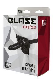 DREAM TOYS - BLAZE HARNESS WITH DILDO