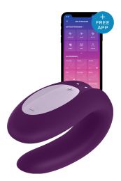 SATISFYER - DOUBLE JOY PURPLE