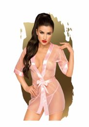 PENTHOUSE - MIDNIGHT MIRAGE KIMONO PINK