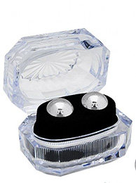 7 CREATIONS - BEN-WA BALLS SMALL SILVER