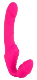 DOUBLE PLEASER – VIBRATING STRAPLESS STRAP-ON
