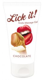 LICK IT - EROTIC MASSAGE GEL CHOCOLATE 50ML