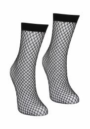 Dreamgirl- Glitter Fishnet Socks
