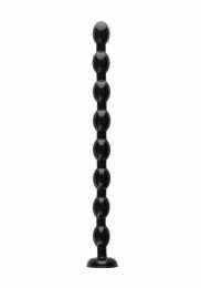 OUCH! - ASS SNAKE BEADED DILDO 48CM BLACK