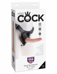 PIPEDREAM - KING COCK STRAP-ON HARNESS WITH 7’’ DONG