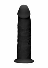 REALROCK - SILICONE DILDO BLACK 15CM