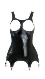 LATEX BASQUE - BLACK